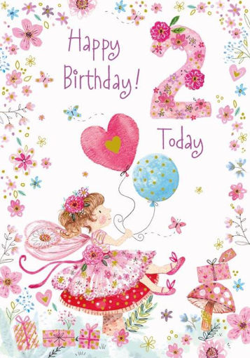 Picture of 2 TODAY BIRTHDAY CARD